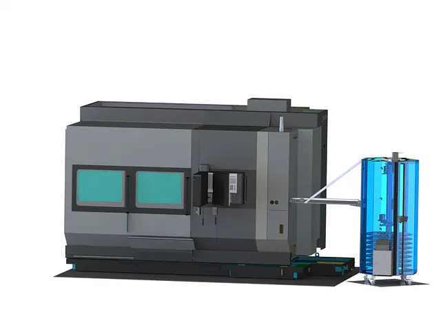 DepotMax - ein Werkstückspeicher mit maximaler Flexibilität und einem stufenlos höhenverstellbaren Zuführ-Förderband