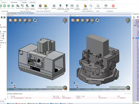 Computer-Aided Manufacturing (CAD/CAM-Software): NCSIMUL