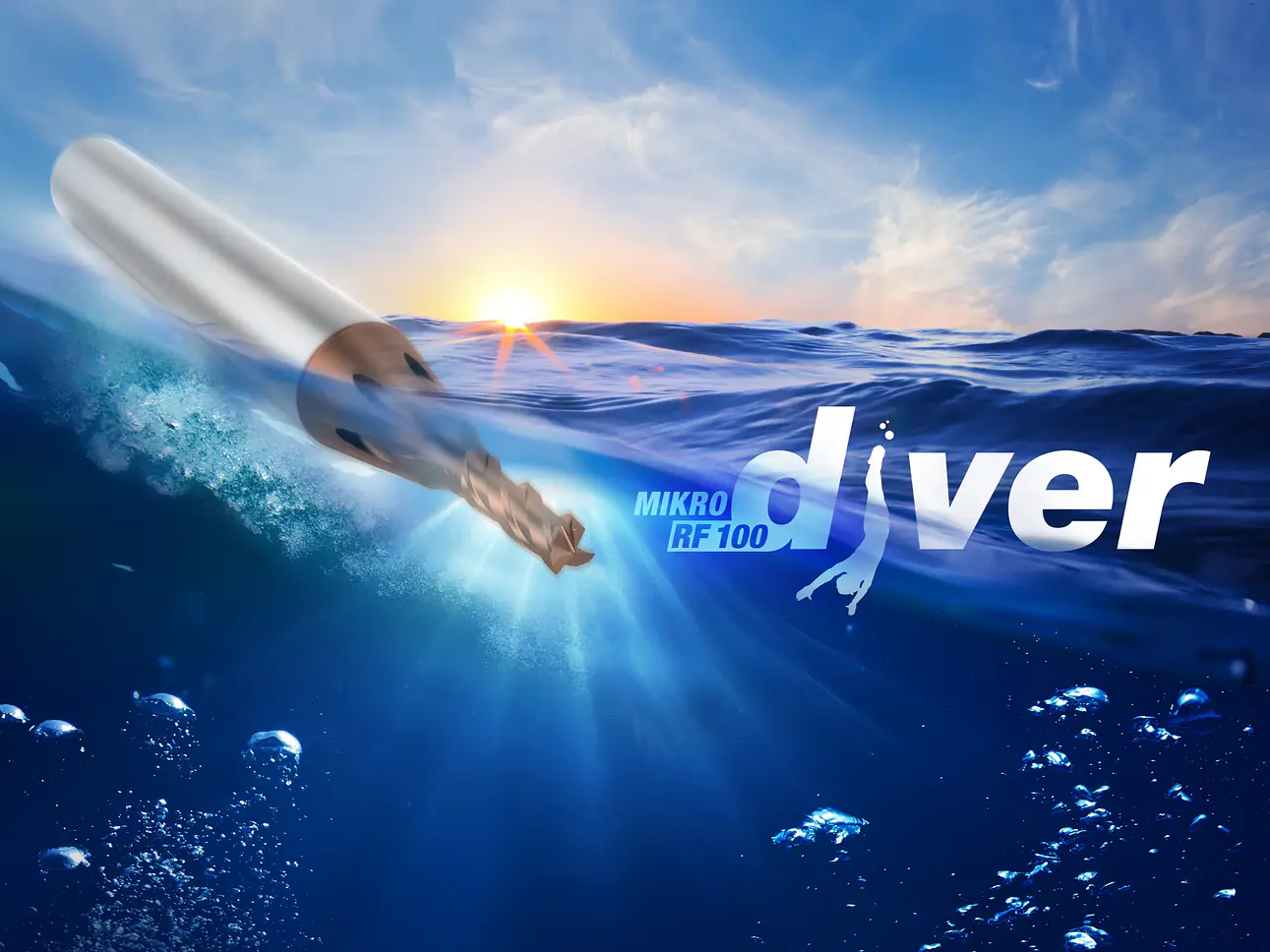 Gühring Mikrofräser RF 100 Mikrodiver