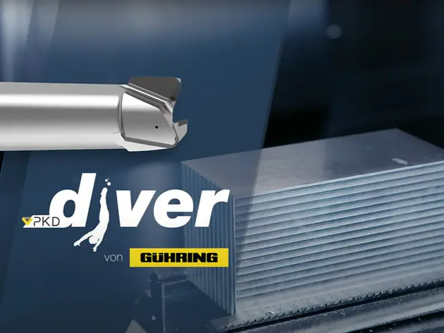 PKD-Diver: Allroundtalent im Aluminiumfräsen